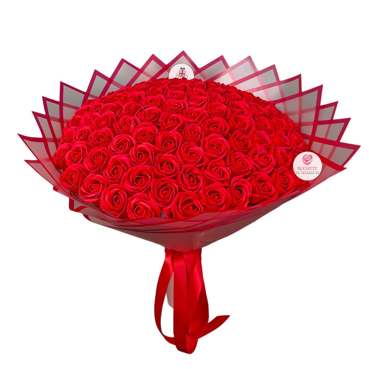 101-trandafiri-rosii-de Sapun-1 101 Trandafiri Rosii de sapun